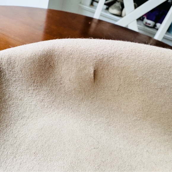 RESISTOL Vintage 70s Cowboy Hat 7 1/4 with some wear XXX BEAVER - Picture 6 of 12